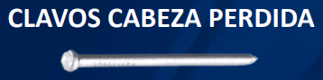 clavo cabeza perdida